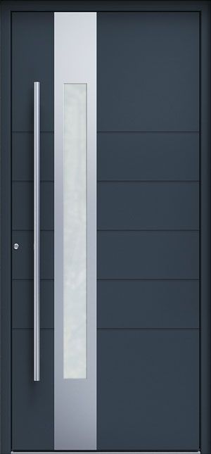 Uși de exterior Proline. Ușile de exterior Proline îmbină nevoia de securitate, izolație termică și izolație fonică, într-un produs certificat, realizat exclusiv la comandă. Acestea se bucură atât de o înaltă valoare estetică, cât și de o eficacitate admirabilă. PROLINE este cea mai bună alegere dac